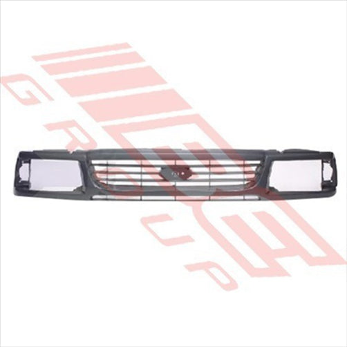 Ford GRILLE - PAINTED - DARK GREY - FORD COURIER 1996