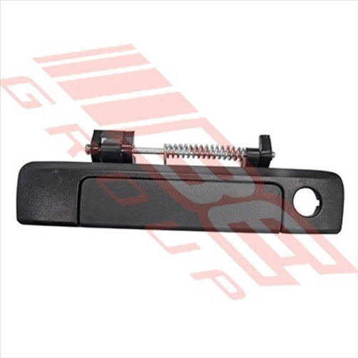 Ford TAILGATE HANDLE - OUTER - WITH KEY HOLE - TEXTURED BLACK - FORD RANGER