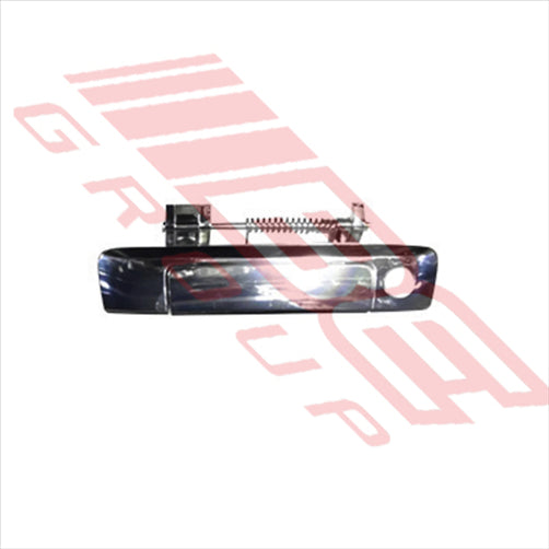 Ford TAILGATE HANDLE - OUTER - WITH KEY HOLE - ALL CHROME - FORD RANGER 201