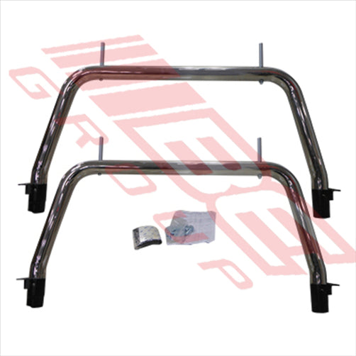 Ford ROLL BAR - ROOF RACK SET - POLISHED - FORD RANGER 2012