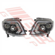 Ford HEADLAMP SET - L&R - BLACK HOUSING - FORD RANGER 2012