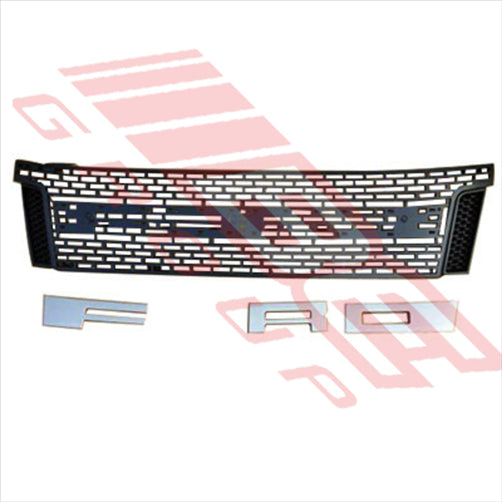 Ford GRILLE - ""FORD"" IN WHITE - FORD RANGER 2012