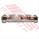 Ford GRILLE - ""FORD"" IN BLACK WITH RED SURROUND - WHITE LED - FORD RANGER 2