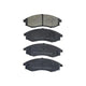 RDA GP MAX LOW METALLIC BRAKE PAD SET MITSUBISHI NISSAN RDB1308