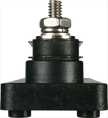 120A Bus Bar 20 Terminals - Black ACX3150