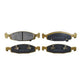 RDA Brakes Extreme Heavy Duty Brake Pad Set RDX1978SM