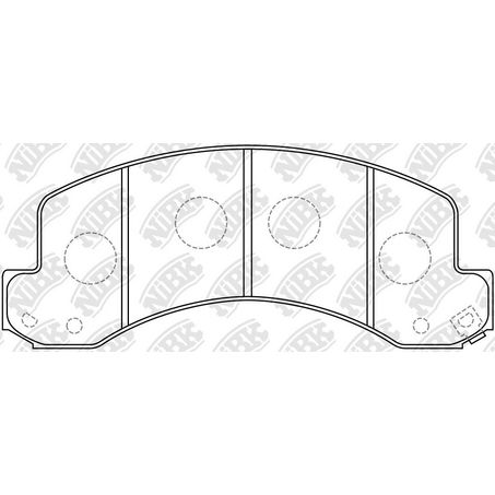 XP FRONT DISC BRAKE PADS - ISUZU ELF  99-