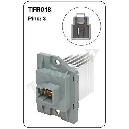 Tridon Heater Fan Resistor TFR018