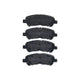 RDA GP MAX LOW METALLIC BRAKE PAD SET TOYOTA RDB2067