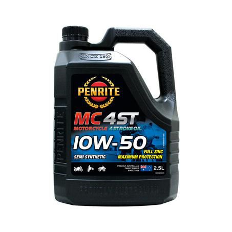 Penrite Motorcycle 4 Stroke Semi Synthetic 10W-50 2. 5L