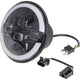 Drivetech 4X4 - 7 Inch LED Headlight 12V/24V - High/Low Beam, ADR Approved, IP67, H4 connector DTHL7LED