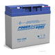 POWERSONIC AGM D/CYCLE 12V-21A/H