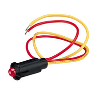 Narva Pilot Light Led Red 12V Pre Wired