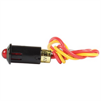 Narva Pilot Light Led Red 12V Pre Wired