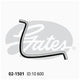 Gates Moulded Heater Hose 02-1501