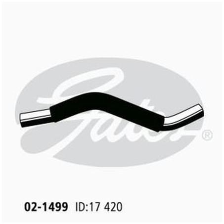 Gates Moulded Heater Hose 02-1499