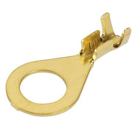 Narva CRIMP TERMINAL RING BRASS TERMINAL ENTRY 8.4MM NON INSULATED 100 PCE