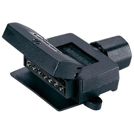 Narva Trailer Socket 7 Pin Flat - Plastic - With reed switch for Normally Cl