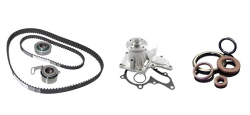 MITSUBISHI LANCER MIRAGE CAMBELT KIT 4G91, DOHC INCLUDES WATER PUMP