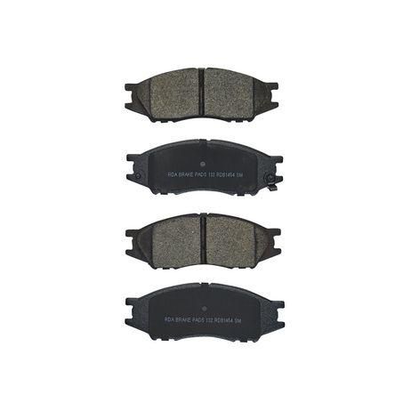 RDA GP MAX LOW METALLIC BRAKE PAD SET MAZDA MITSUBISHI NISSAN RDB1454