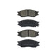 RDA GP MAX LOW METALLIC BRAKE PAD SET MAZDA MITSUBISHI NISSAN RDB1454