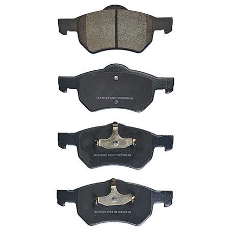 RDA GP MAX LOW METALLIC BRAKE PAD SET CHRYSLER GRAND VOYAGER RDB1984