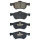 RDA GP MAX LOW METALLIC BRAKE PAD SET CHRYSLER GRAND VOYAGER RDB1984