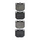 RDA BRAKES RDA GP Max General Purpose Low Metallic Brake Pad Set RDB86