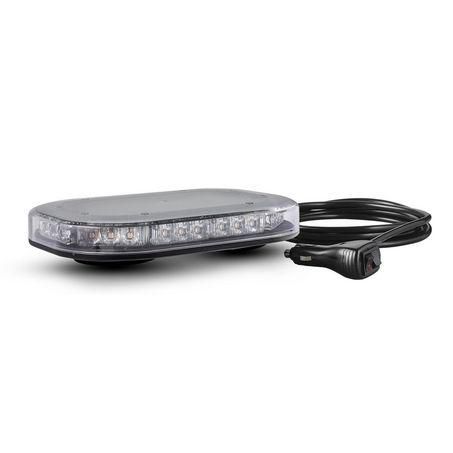 LED Autolamps 12/24V Amber Emergency Mini Light Bar 18 Selectable Flash Patterns Magnetic Mount LB246ACMM