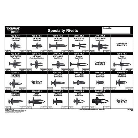 DORMAN IN BODY RETAINER TECH TRAY 030-728