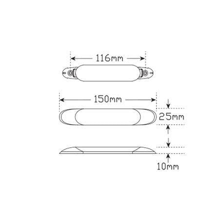LED AUTOLAMPS LEDAUT 12V LED Interior Light 31PCS SMD LEDs Equivalent To 15 Watt Globe Blister Pack 1031