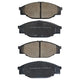 RDA GP MAX LOW METALLIC BRAKE PAD SET GREAT WALL TOYOTA RDB1205