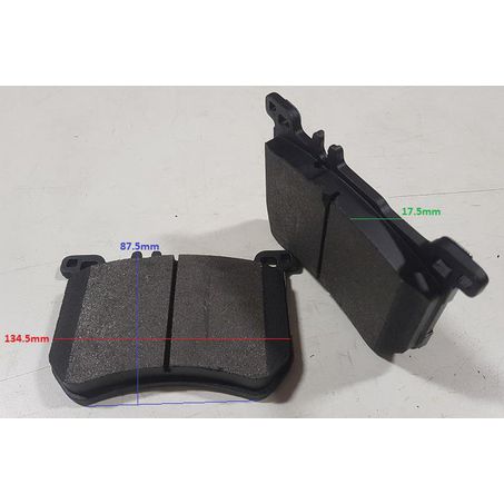 Royale Heavy Duty Brake Pad Set L:134.5 H:87.5 T:17.5 - BP31015HD