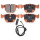 RDA BRAKES RDA GP Max General Purpose Low Metallic Brake Pad Set RDB1999