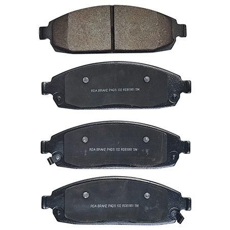 RDA BRAKES RDA GP Max General Purpose Low Metallic Brake Pad Set RDB1951