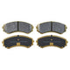 RDA EXTREME HEAVY DUTY BRAKE PAD SET MAZDA MPV MITSUBISHI PAJERO RDX1388SM