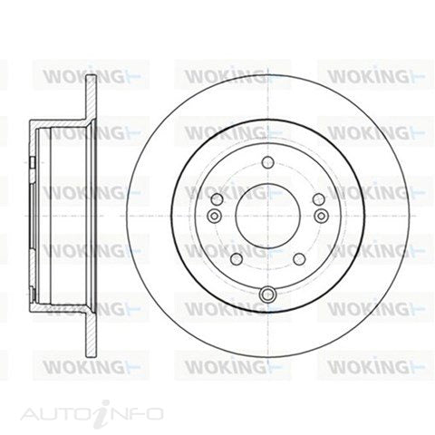 BRAKE DISC R HYUNDAI/KIA 302mm D61106.00