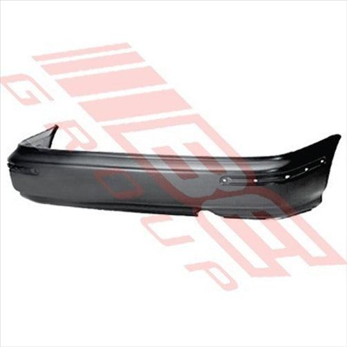 Honda REAR BUMPER - WITH MOULD HOLES - HONDA CIVIC EK 4DR 1996- EARLY