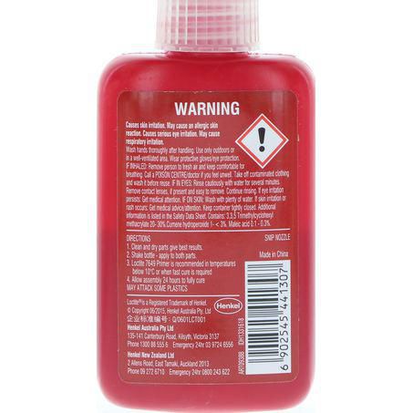 Loctite 263 Threadlocker High Strength Red 50ml 1307415
