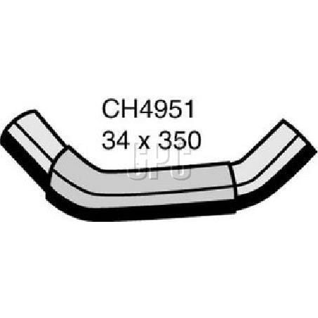 Mackay Radiator Hose Upper CH4951