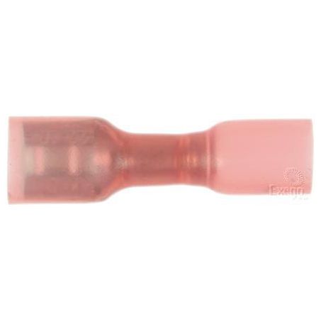 OEX Crimp Terminal Female Blade Red Terminal Entry 6.3 x 0.8mm Heat Shrink