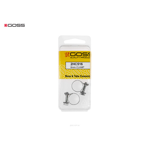 Goss HOSE CLAMPS - 2 PACK 2HC516