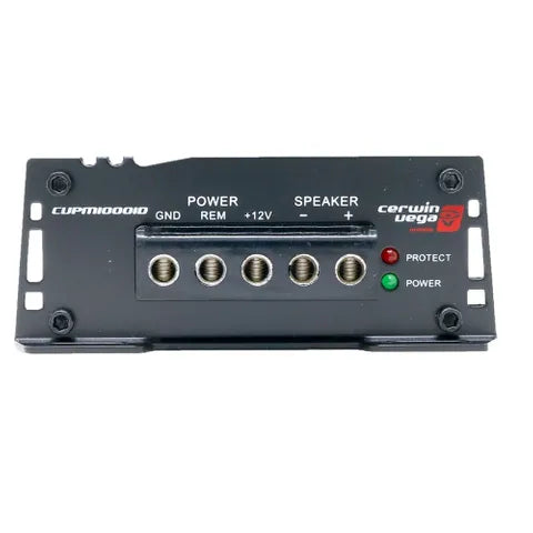 Cerwin-Vega CVP Series Monoblock Amplifier | 500W RMS @ 2Ω / 350W RMS @ 4Ω | Compact Subwoofer Power