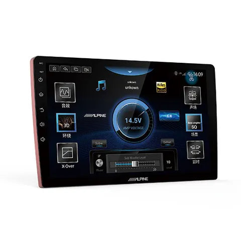 Alpine 10" Multimedia Receiver | MirrorLink & Alpine OS with Built-in Navigation