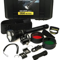NITECORE MH40 Pro 3500 Lumen Hunting Flashlight Kit with GM02 Pro Mount