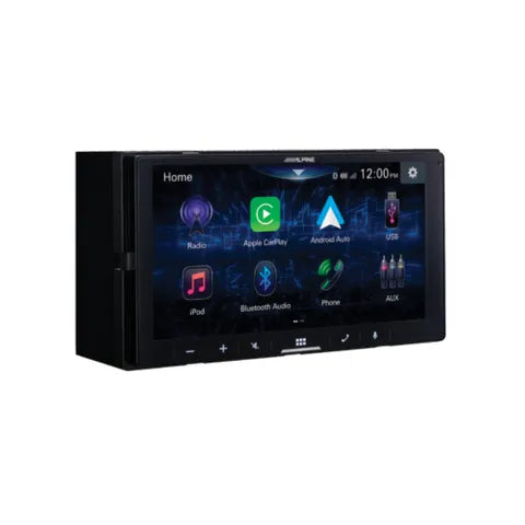 Alpine 7" Ultra Shallow Head Unit | Wired CarPlay & Android Auto