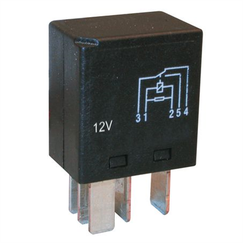 OEX Micro Relay 12V Change Over 25/10A - Resistor Protected