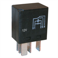 OEX Micro Relay 12V Change Over 25/10A - Resistor Protected