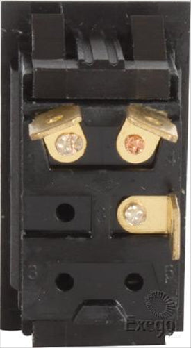 OEX Rocker Switch On/Off SPST 12V Red Illuminated (Contacts Rated 20A @ 12