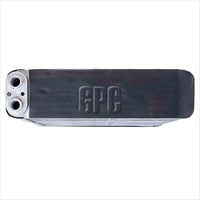 OEX Evaporator Core Plate and Fin Inlet Fitting Pad Outlet Fitting Pad